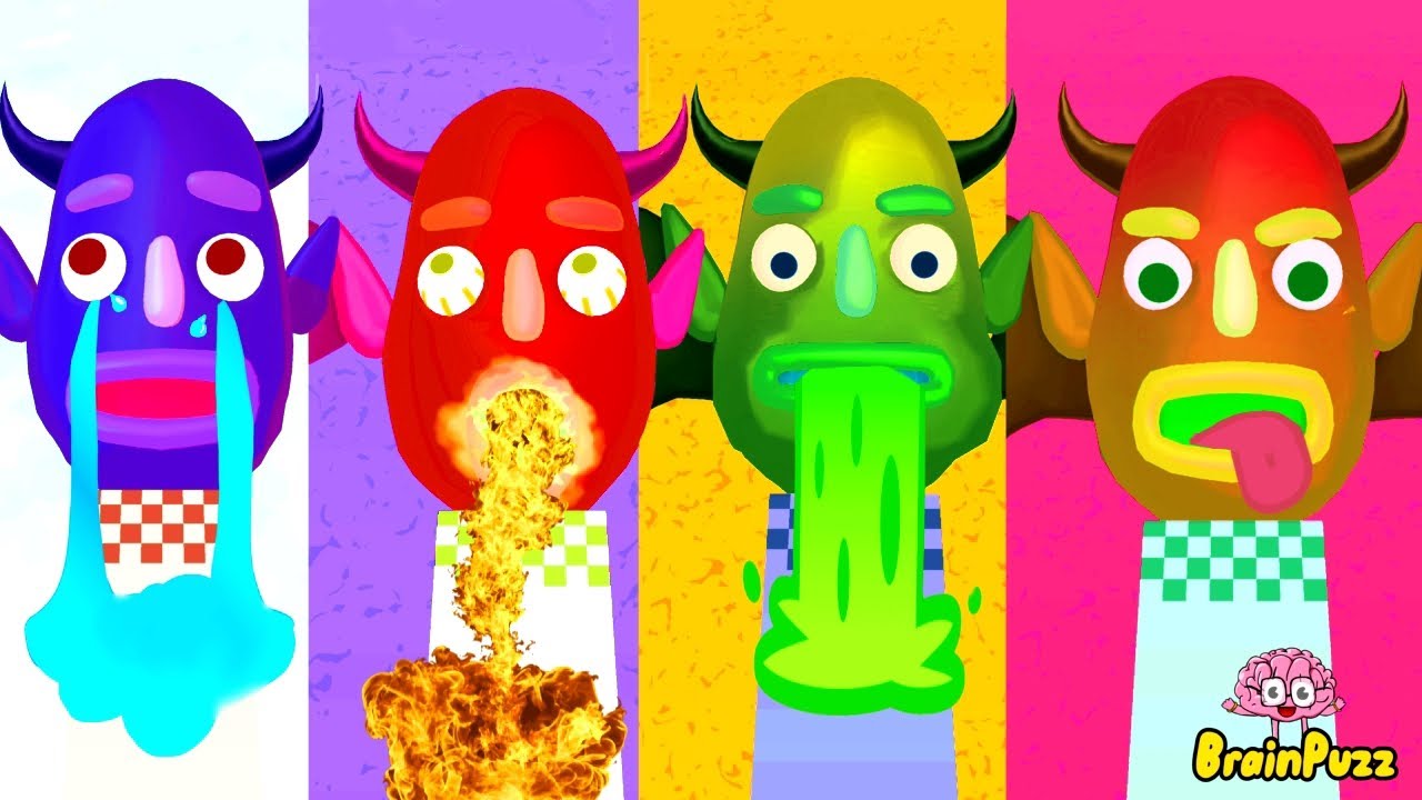 Sandwich Runner WRONG COLOR CHALLENGE - Забавные мобильные игры для всех уровней Android iOS НОВО...