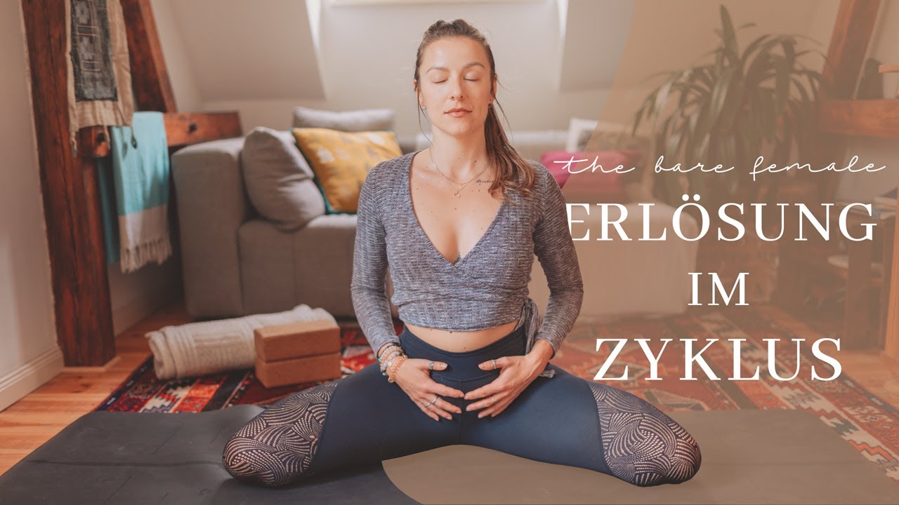 Erlösung im Zyklus | Yin inspirierte Yogaklasse während deiner Menstruation