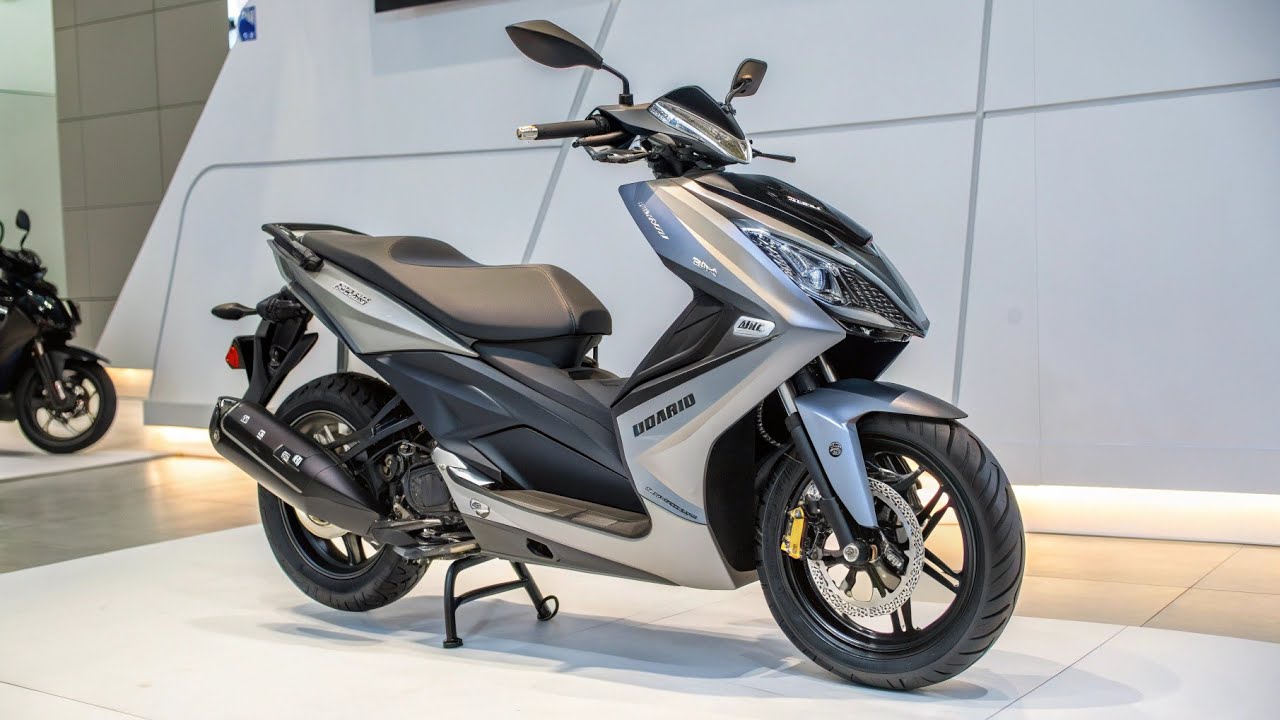 «Yamaha Aerox ABS Connected 2026 😱 Этот спортивный скутер умнее и быстрее, чем вы думаете!»