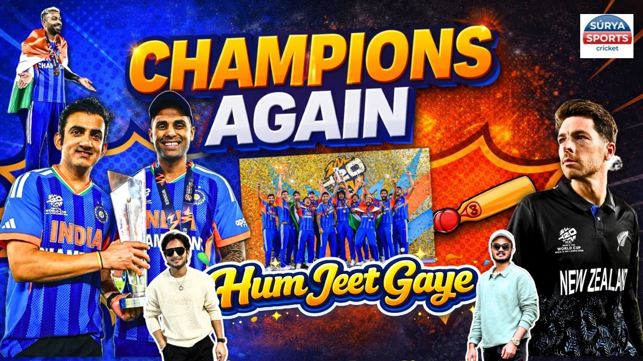 INDIA DESTROYED NZ IN THE FINAL | World Champions AGAIN | T20WC 2026