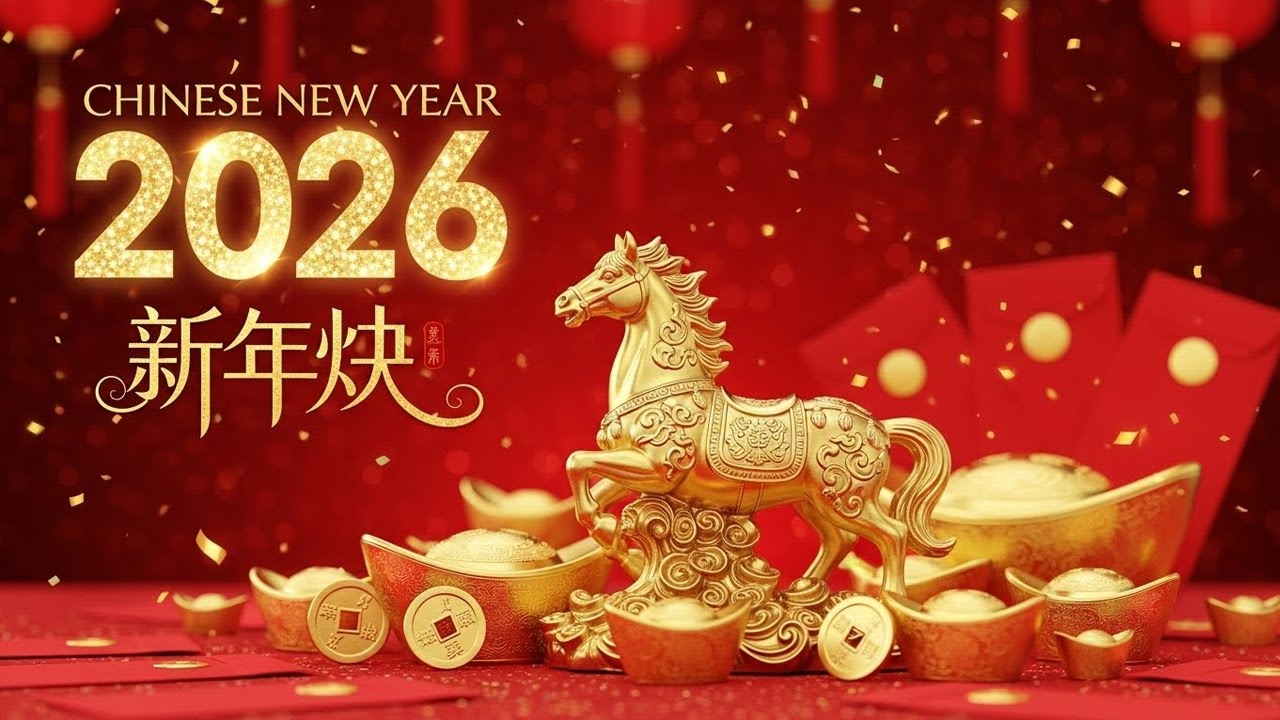 金马奔腾迎盛世 - 2026 贺岁金曲 - Chinese New Year Song 2026