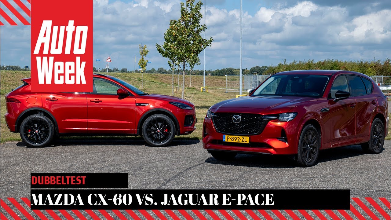 Mazda CX-60 vs. Jaguar E-Pace - Dubbeltest