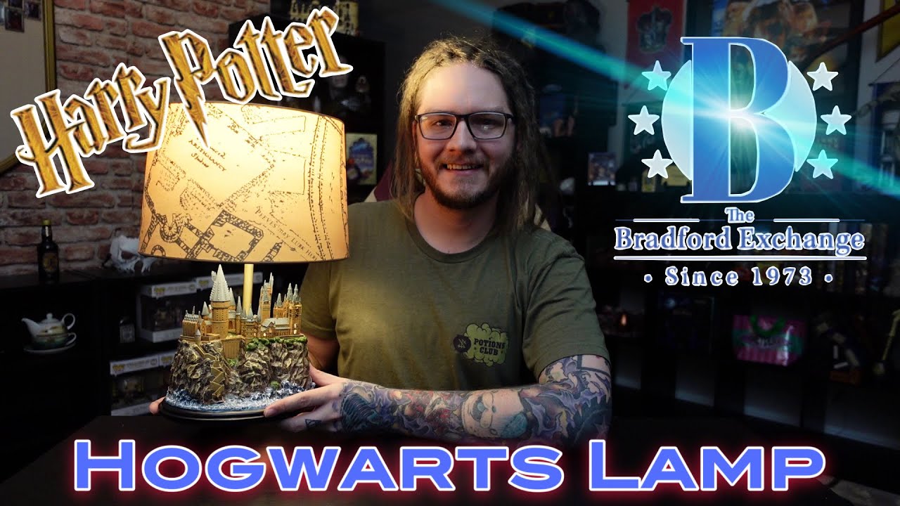 The Bradford Exchange Hogwarts Castle Lamp | Harry Potter Unboxing