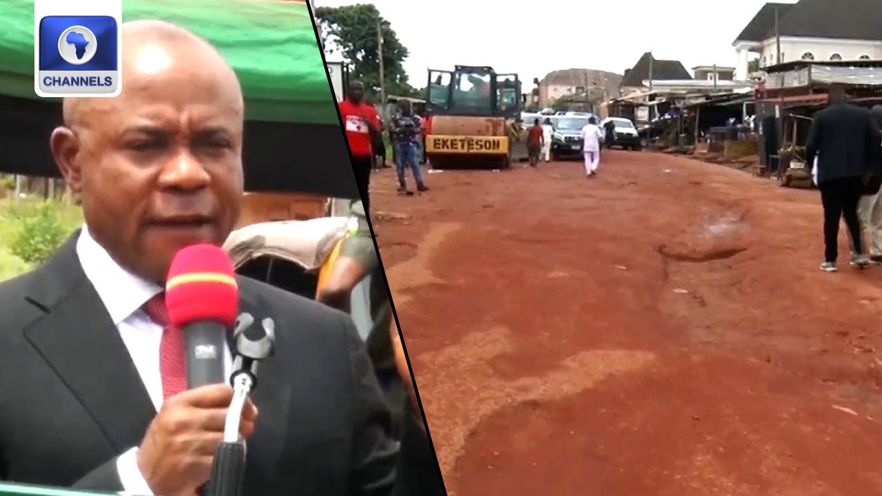 Gov Mbah Flags Off Road Project In Enugu