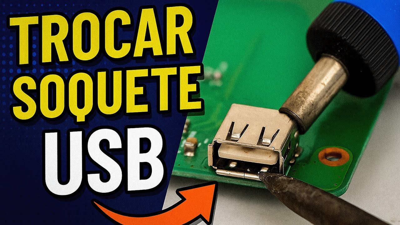 Trocando a USB do jeito Simples