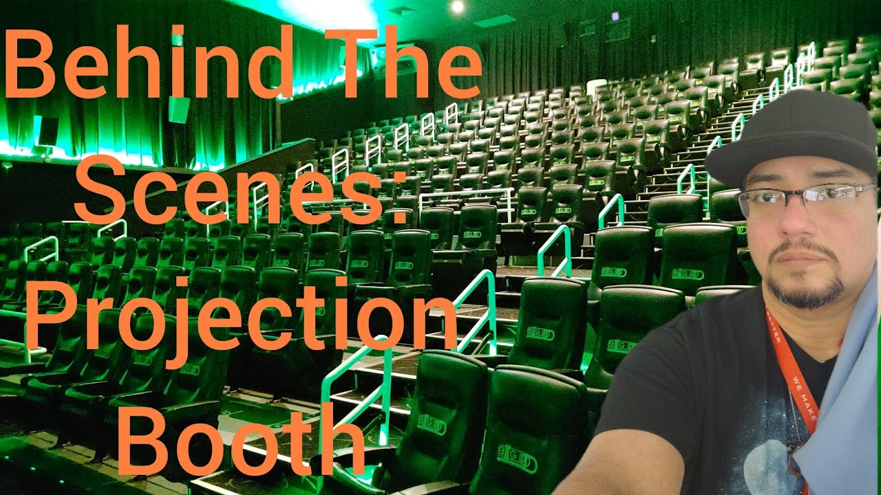 Behind the Scenes: Touring a movie theatre projection booth!