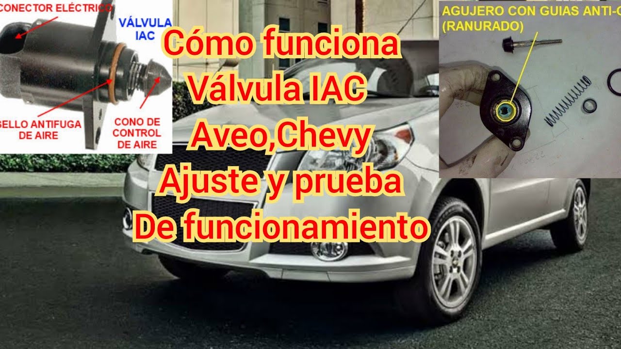 Cómo funciona válvula I.A.C Aveo (válvula i.a.c)