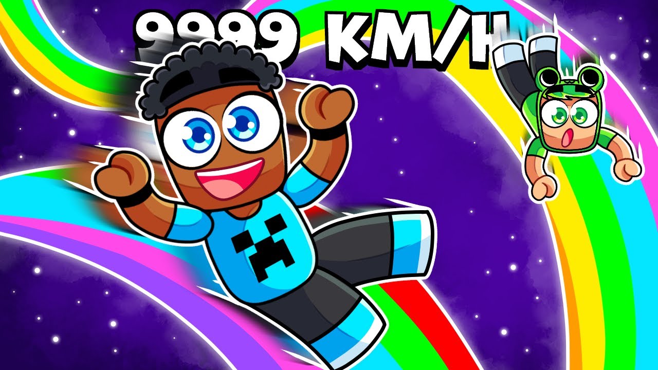 Quem chegar no FINAL DO ESCORREGADOR PRIMEIRO VENCE no Roblox!