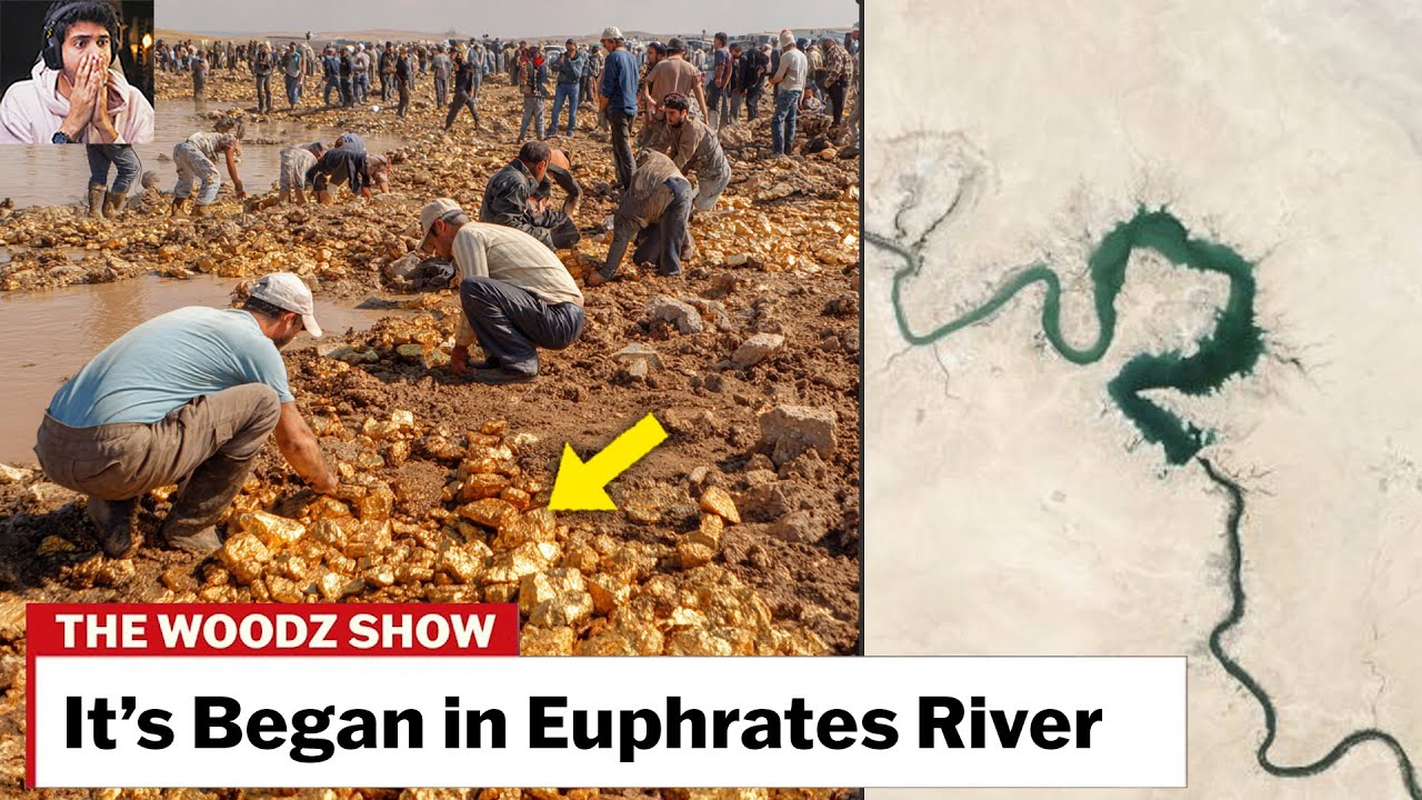 Euphrates River Is Showing Signs ❗❗😱 Gold Appears...