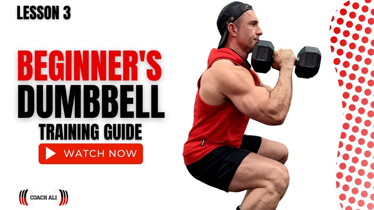 GUIDED Dumbbell Workout At Home For Beginners (Workout 3) Coach Ali 💪