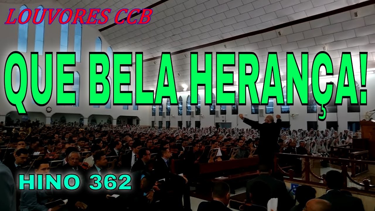 ENSAIO BONFIM CABREÚVA Hino 362 QUE BELA HERANÇA!