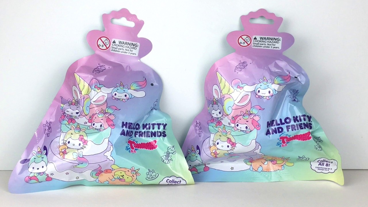 &laquo;Вторник за 10 долларов&raquo;: пакетики-сюрпризы Tsunameez Hello Kitty & Friends Pastel Unicorn.