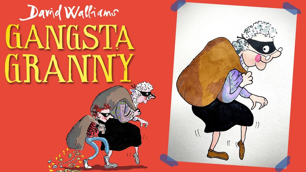 How To Draw Gangsta Granny by David Walliams