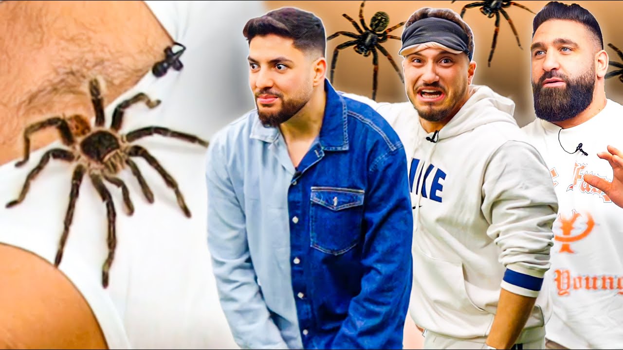 GIFTIGSTE XXL SPINNE mit Yunus Emre - Sinan G ⎮ Challenge sein Vater