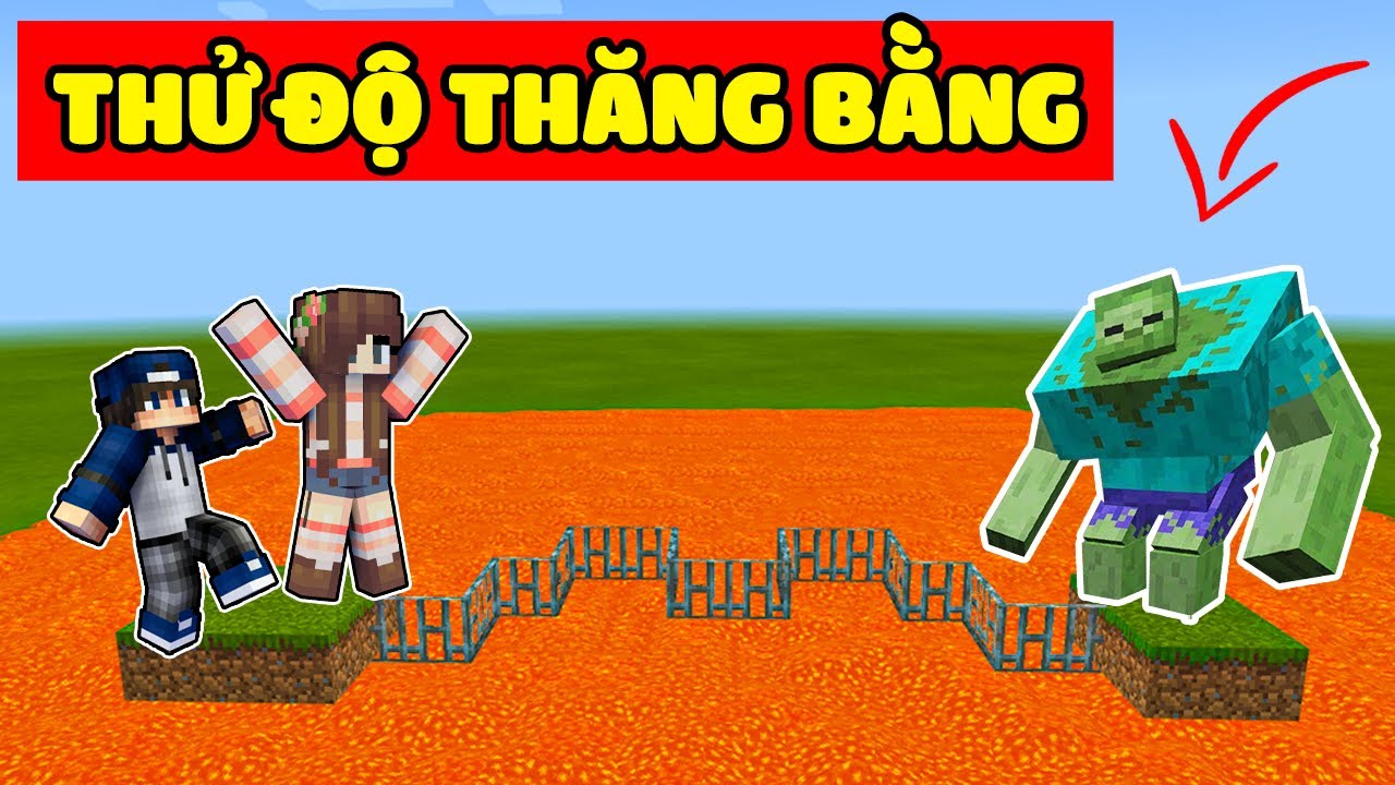 bqThanh và Ốc Thử Độ Thăng Bằng Của Những Con MOBS Trong Minecraft...