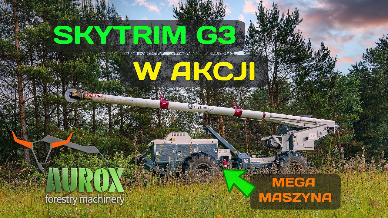 Kershaw® SkyTrim 75 G3 - maszyna w akcji #maszyny  #maszynyrolnicze #maszynyleśne