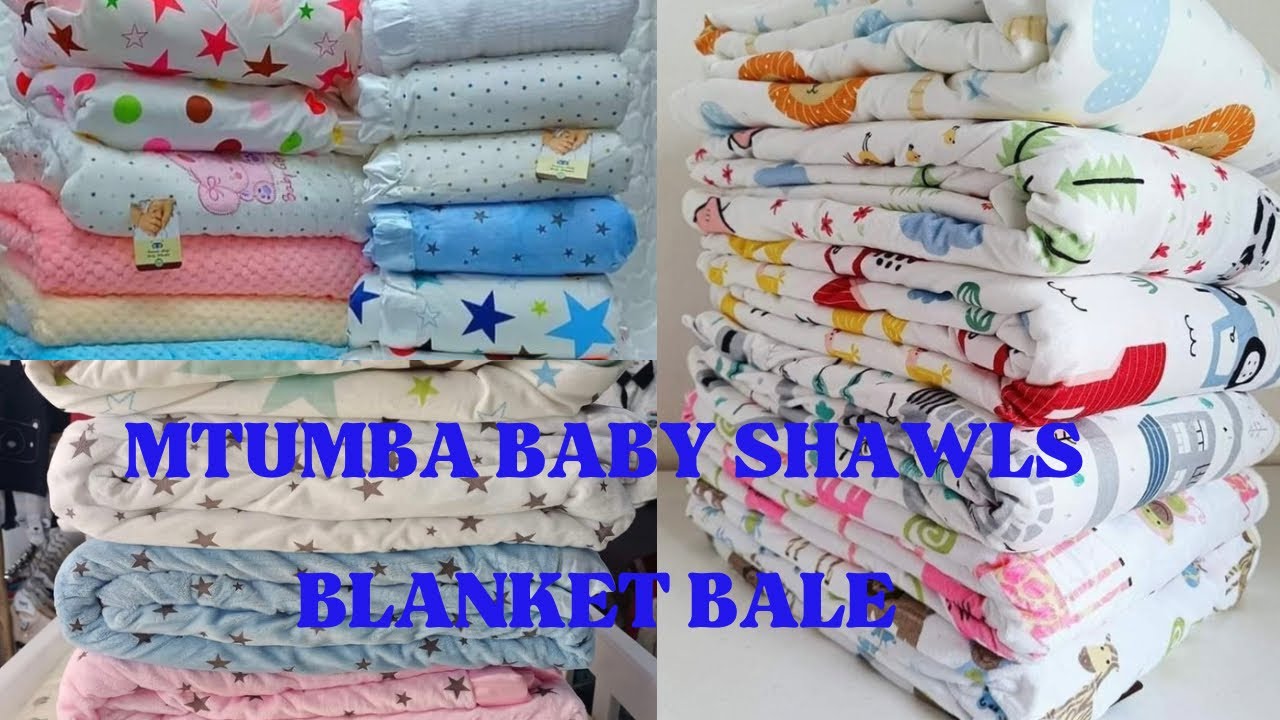 Let's open:BABY SHAWLS,BLANKETS BALE