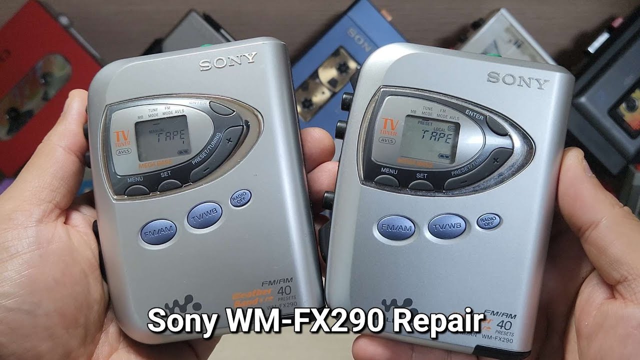 Sony WM-FX290 Repair Cassette Player Walkman