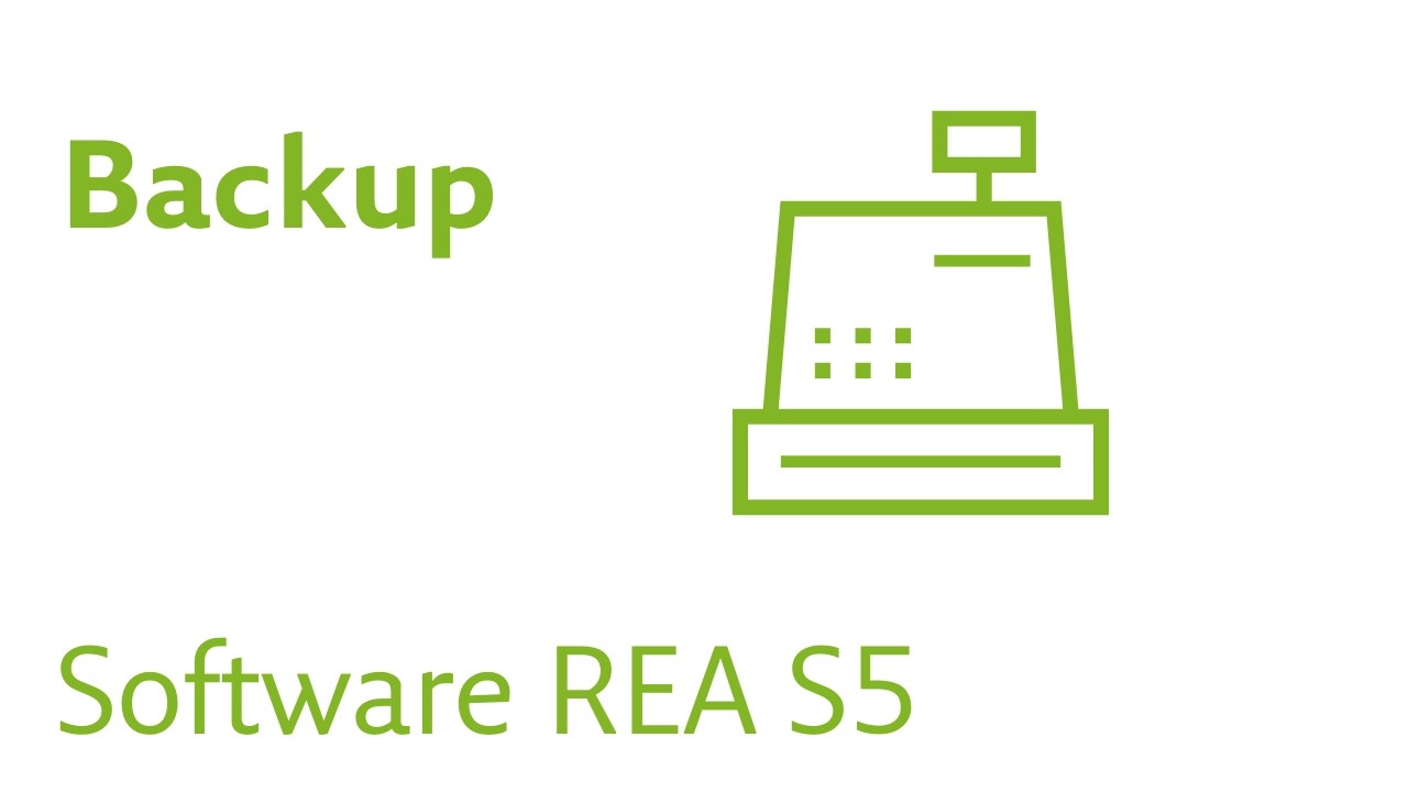 Backup REA S5 Kassensoftware