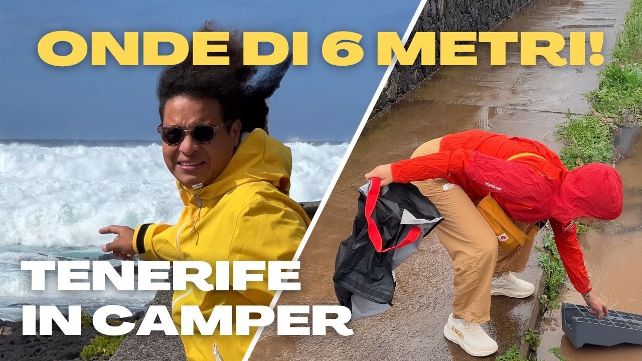 Allagamenti e maltempo a TENERIFE: un incubo in camper!