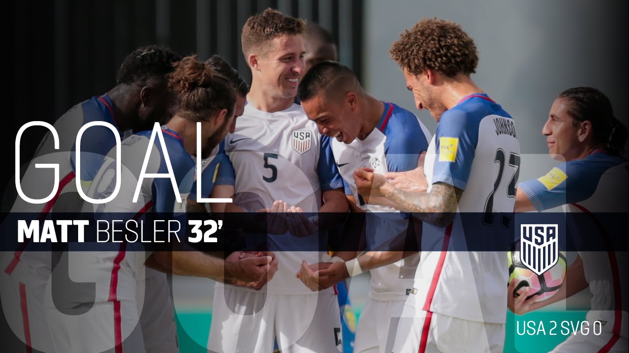 MNT vs. Saint Vincent and the Grenadines: Matt Besler Goal - Sept. 2, 2016