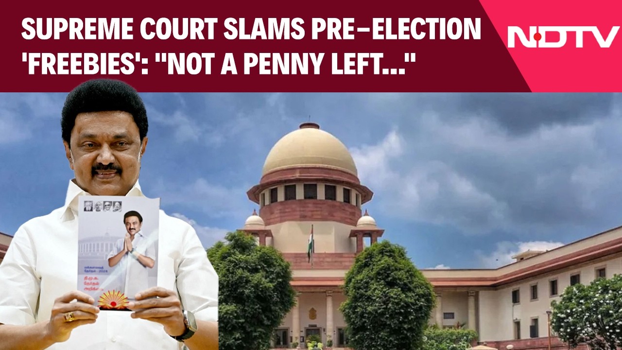Supreme Court Slams Pre-Election 'Freebies': 