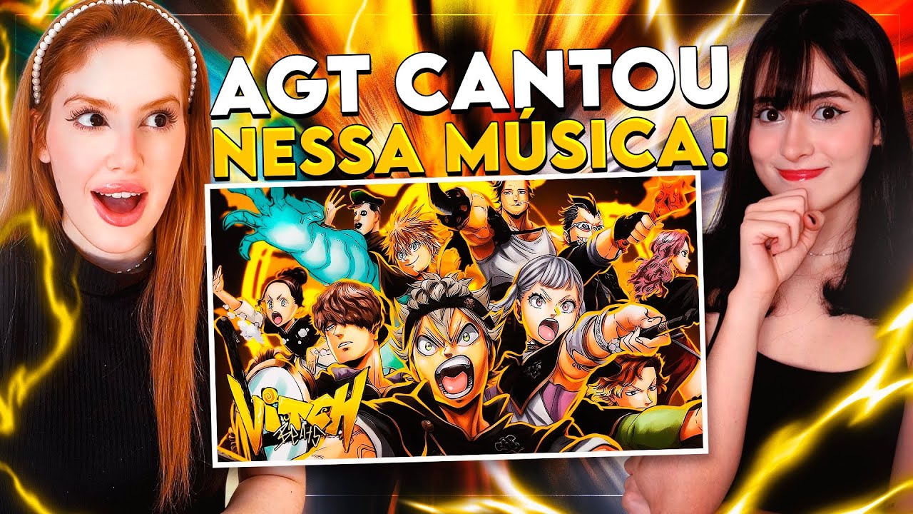 (AGT CANTOU!) Piseiro dos Touros Negros - ESQUADRÃO DA BOIADEIRA (Black Clover) | Vitch | CR Reacts