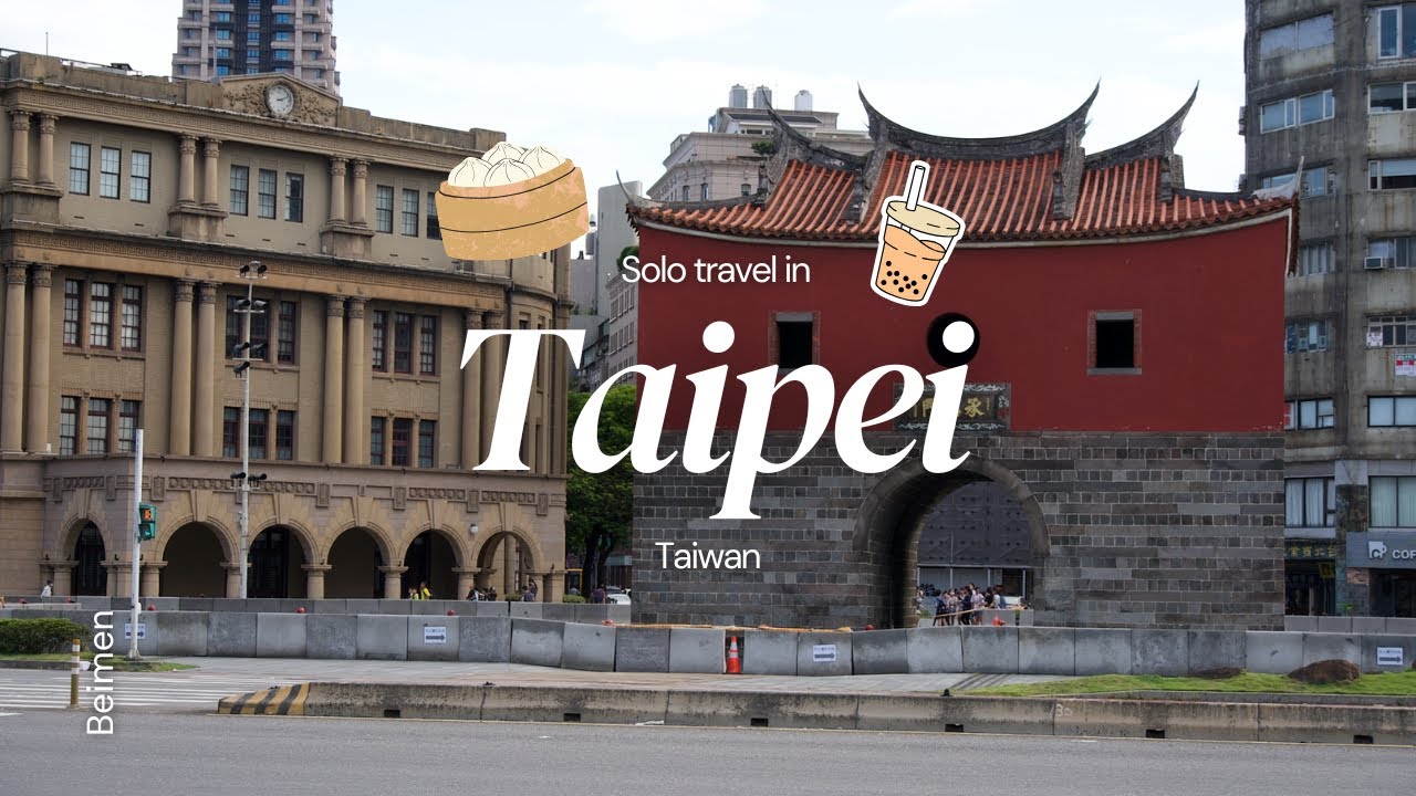 Solo Travel in Taiwan 🇹🇼 | Taipei’s Old Streets, Museum, Cozy Cafés & City Walks