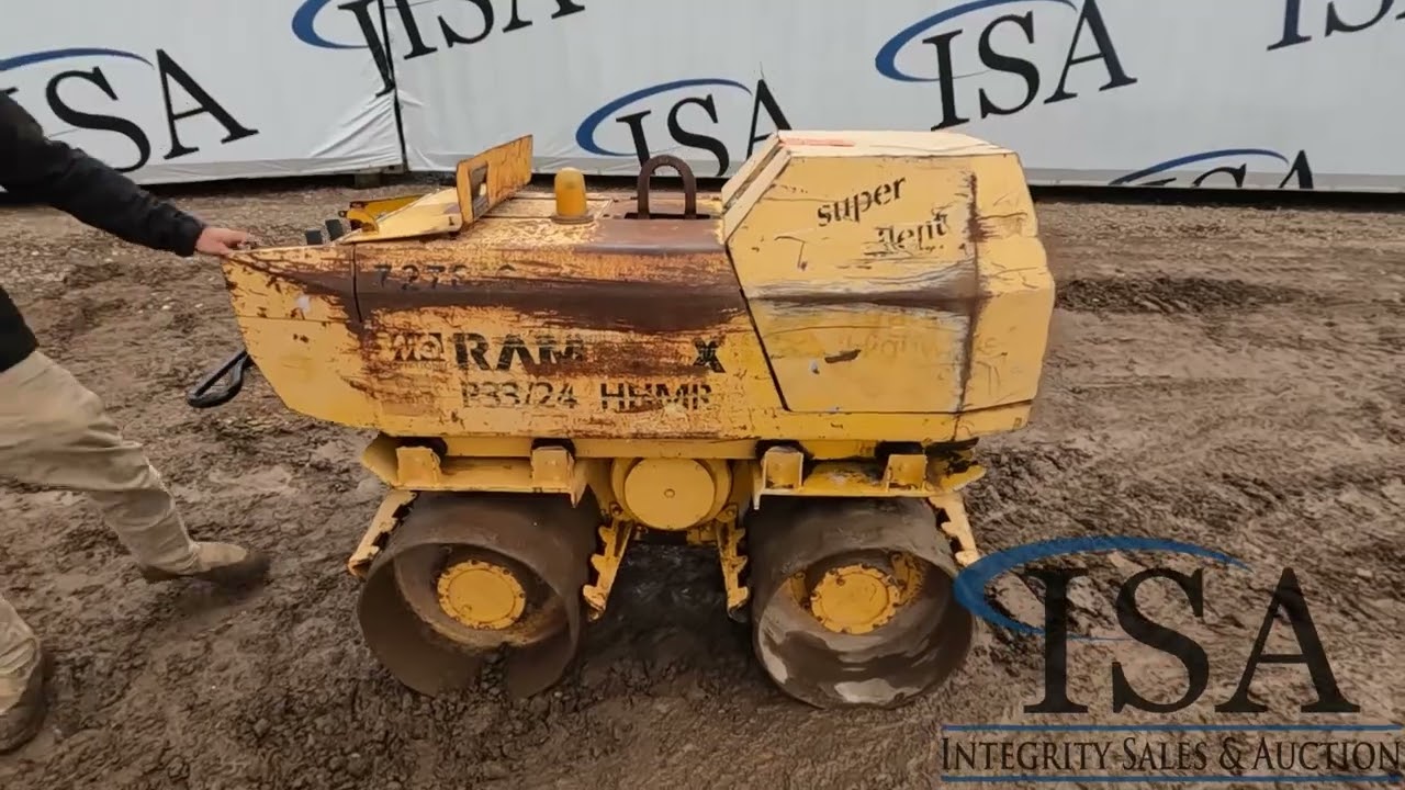 21895 - 2006 Rammax P33 Remote Trench Compactor Will Be Sold At Auction!