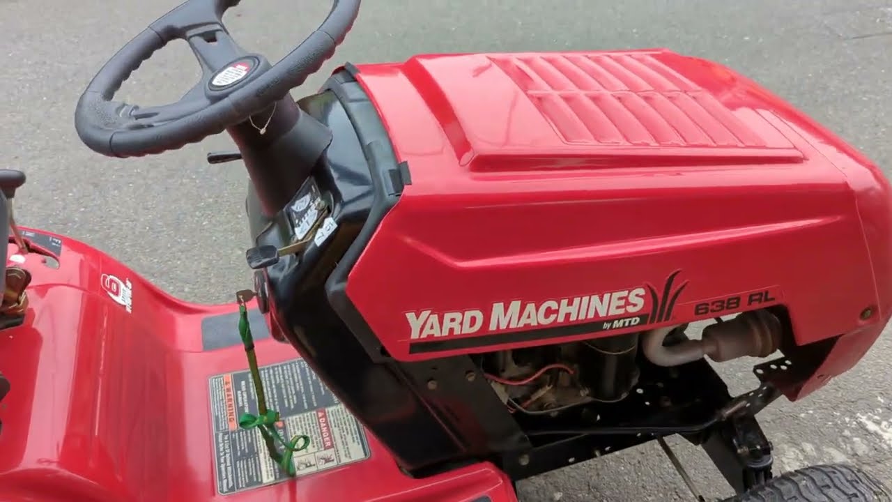ＭＴＤ　YARD MACHINES　ヤードマシーン　638RL 芝刈機