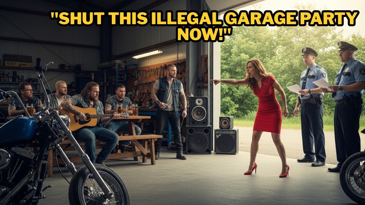 HOA Karen Calls 911 on My Garage Party — Regrets It Instantly When the Police Chief Shows Up