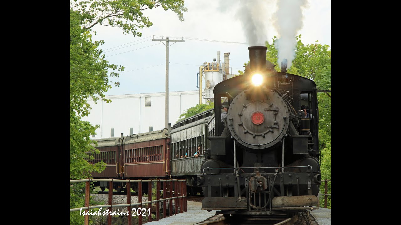 Pennsylvania Steam Returns - Alco 2-6-0 #11 Steaming Up the Everett Railroad!