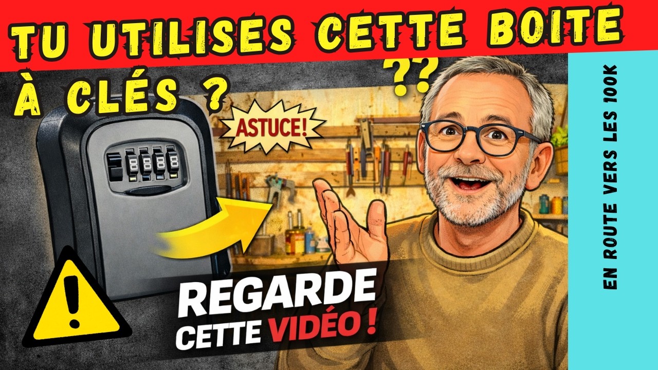 Ne faites pas cette erreur avec votre boîte à clés !