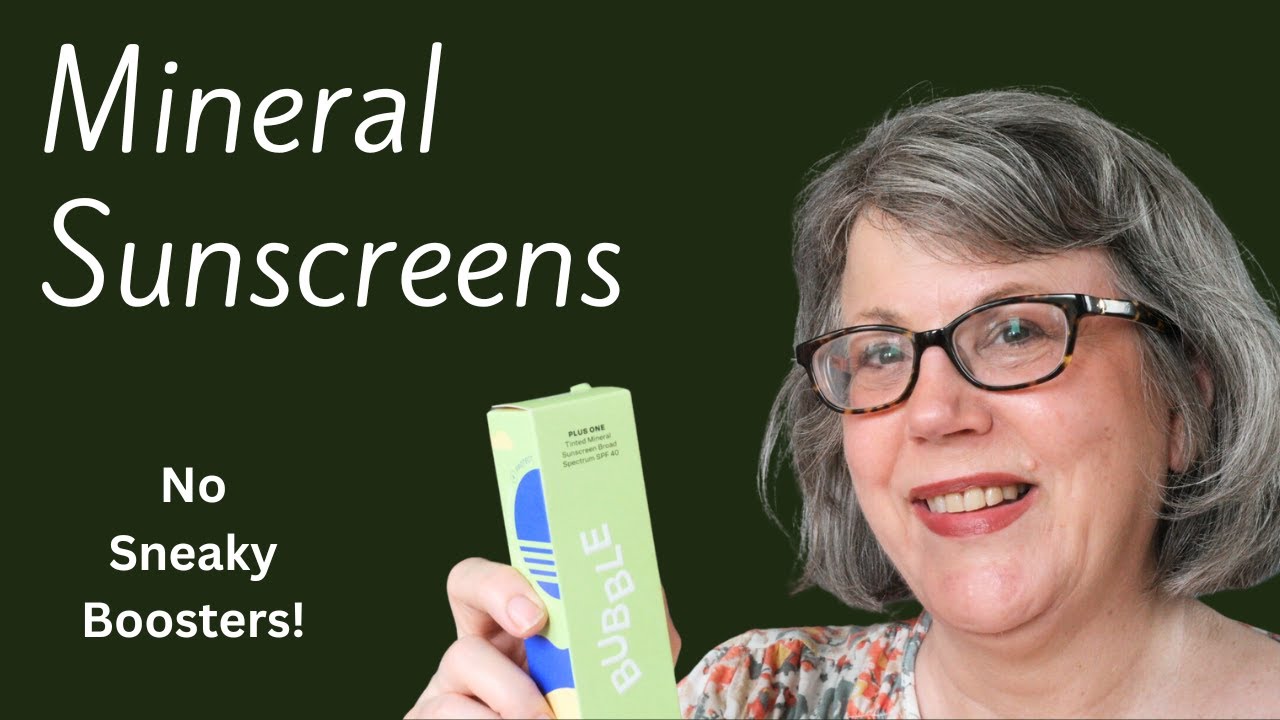 12 great REAL mineral sunscreens - no butyloctyl salicylate or other boosters!