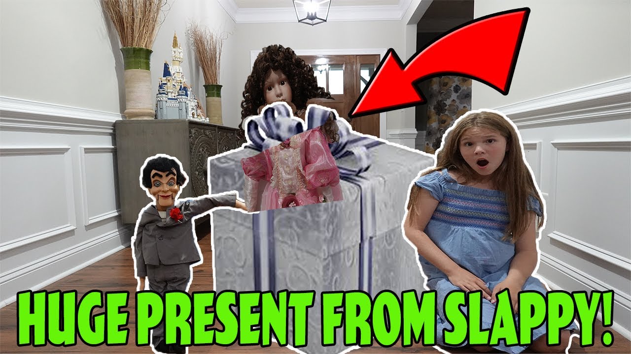 Huge Present From SLAPPY! Does Slappy Love Me Or Hate Me? The Doll Maker Was Watching!