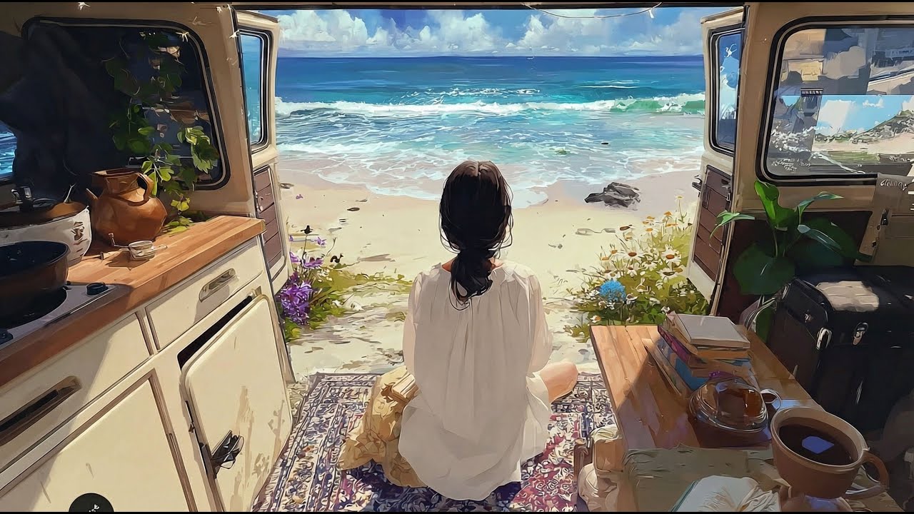 [Bossa Nova Chanson] Bonjour Tristesse | Douce mélancolie sous le soleil 🌊☕