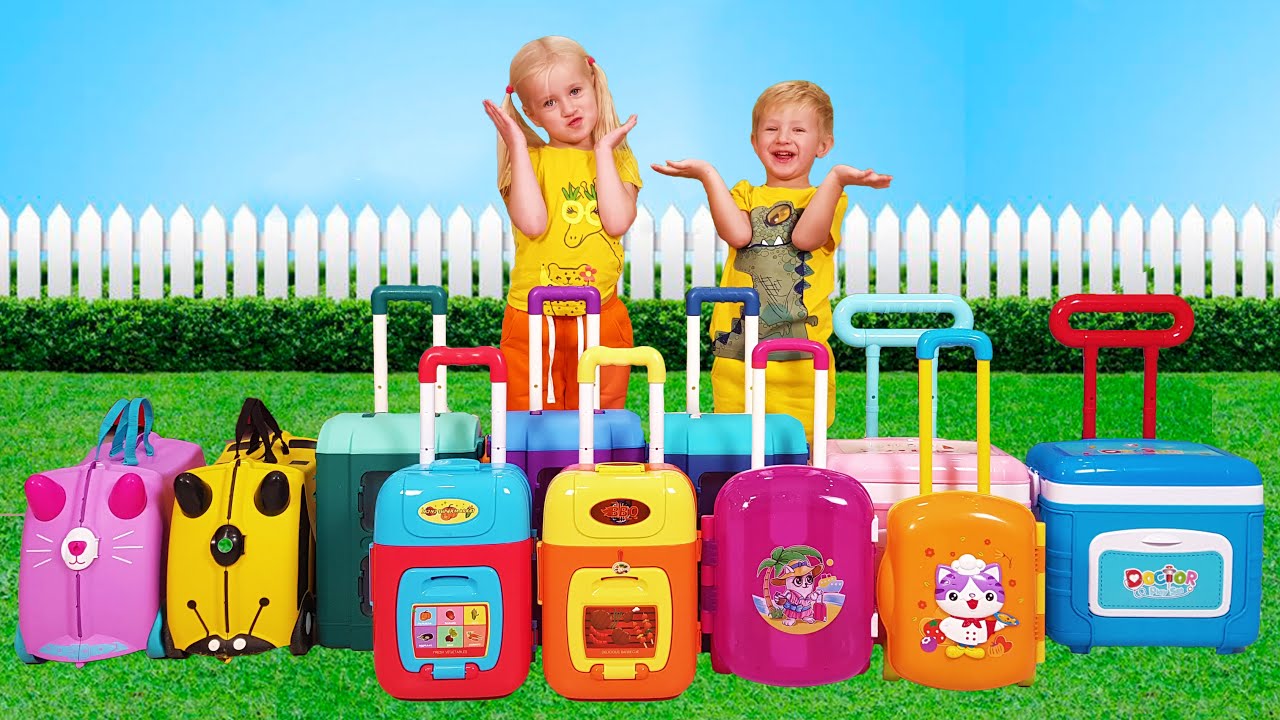 A Lot of Suitcases + more Children's Songs by Katya and Dima