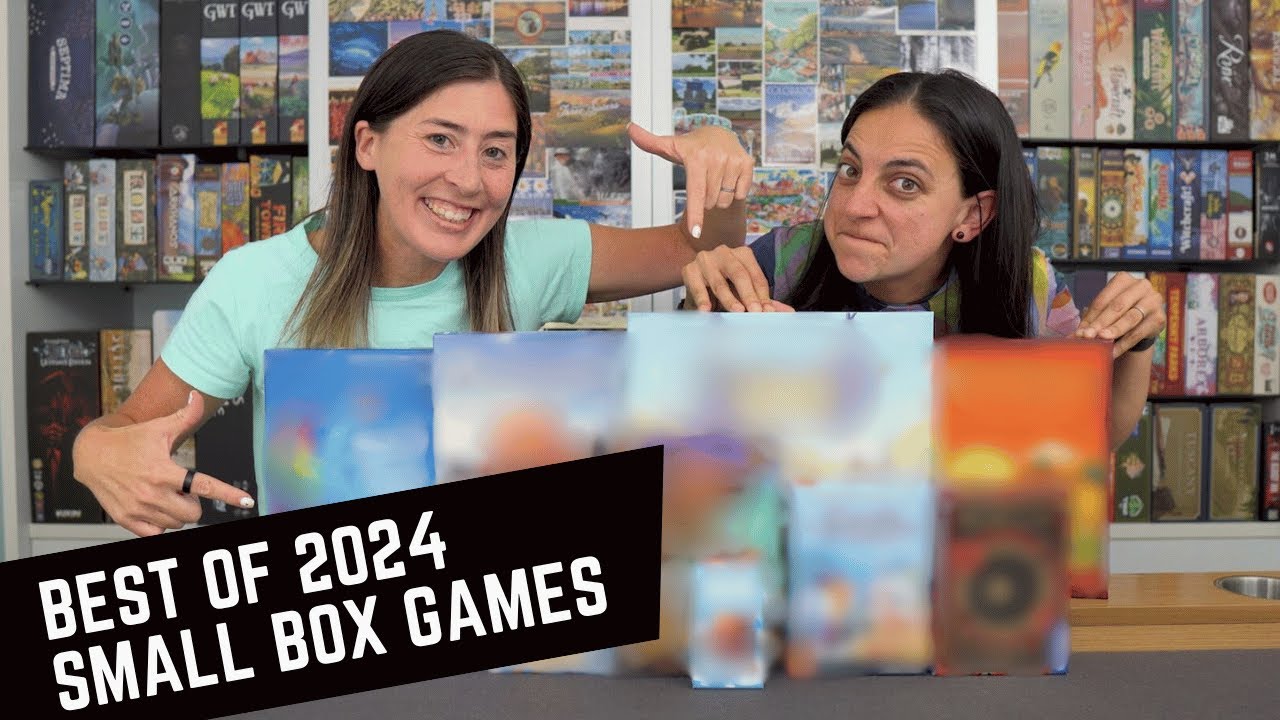 Top 10 Small Box / Family Board Games of 2024