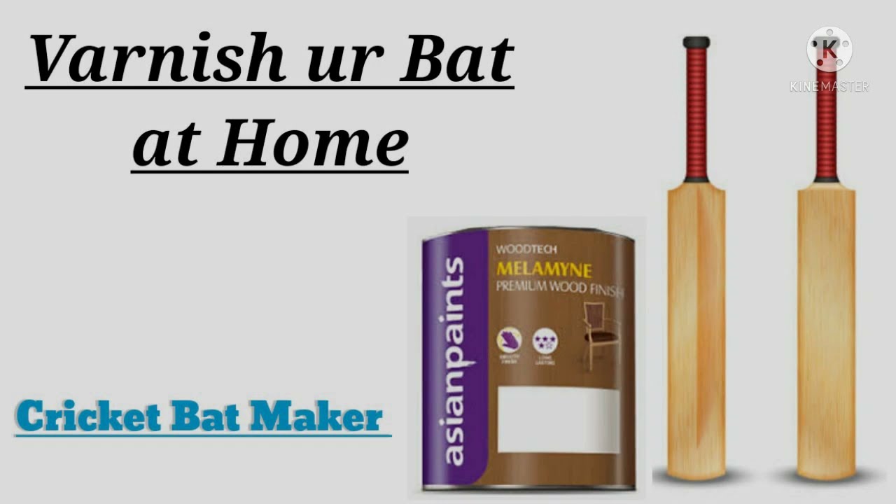 how to varnish ur cricket bat at home #ghar pe kaise cricket bat ke varnish kare #batvarnish |