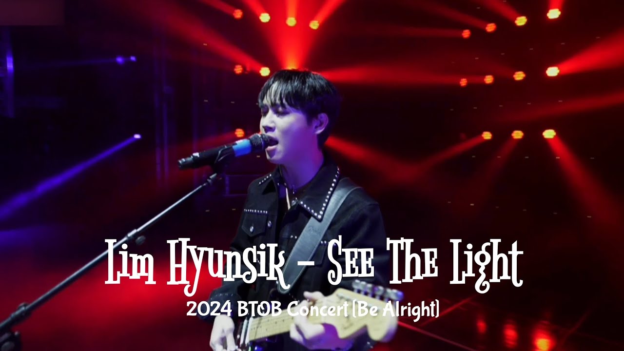 241229 Lim Hyunsik - See The Light live (When The Phone Rings OST) | 2024 BTOB Concert 