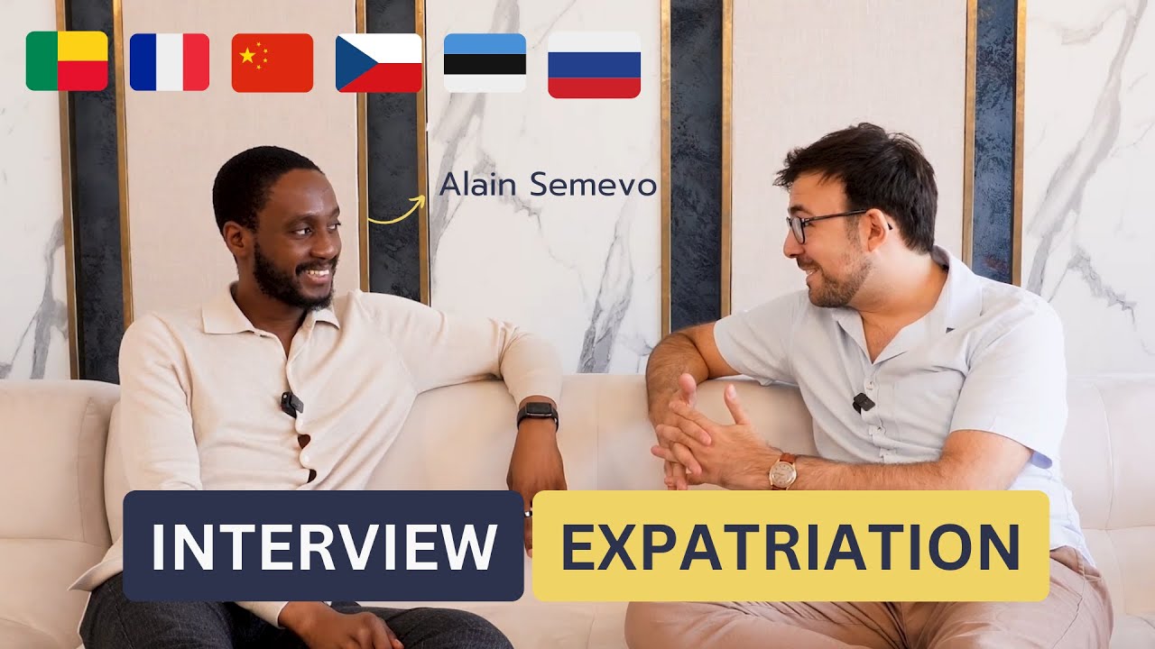 INTERVIEW EXPATRIATION: @AlainSemevo  3 Continents, 5 pays, 5 cultures