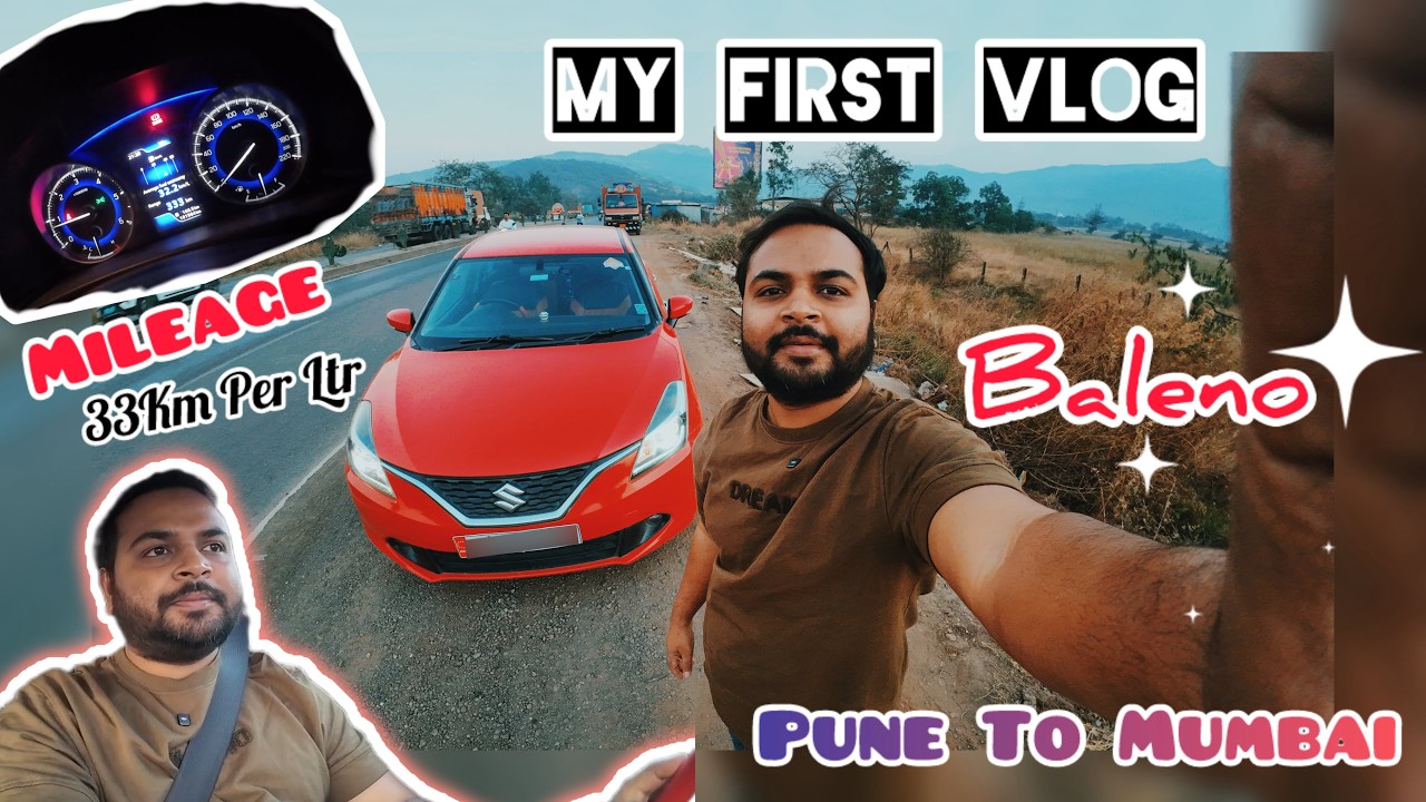 MY FIRST VLOG 2026 || PUNE TO MUMBAI || BALENO || UNBOUND UMESH