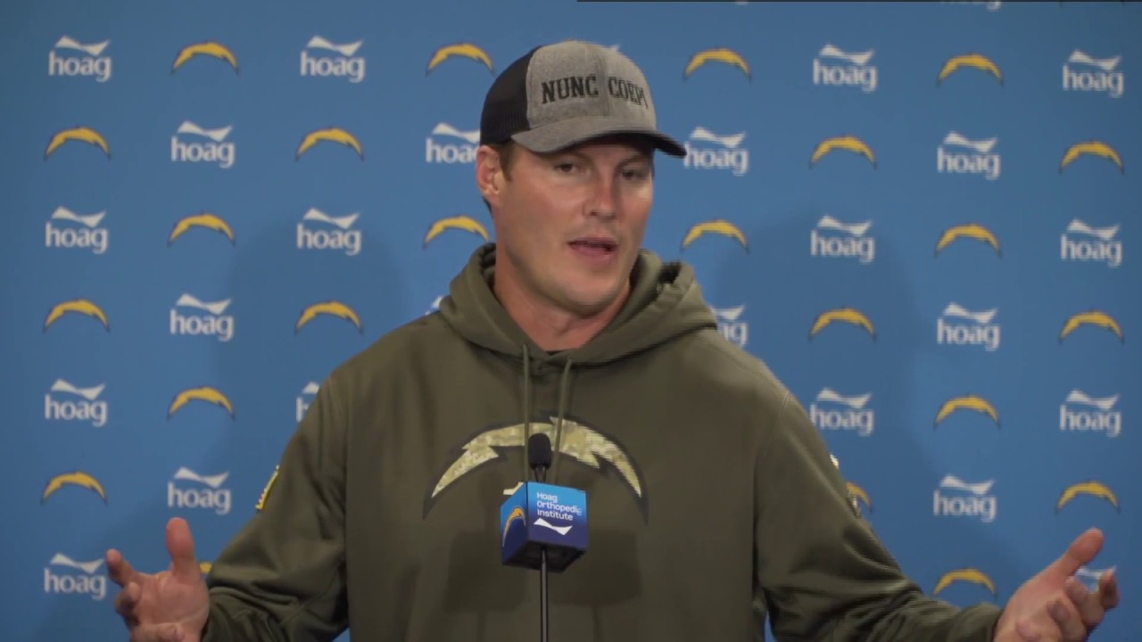 Chargers LIVE: Philip Rivers addresses the media.