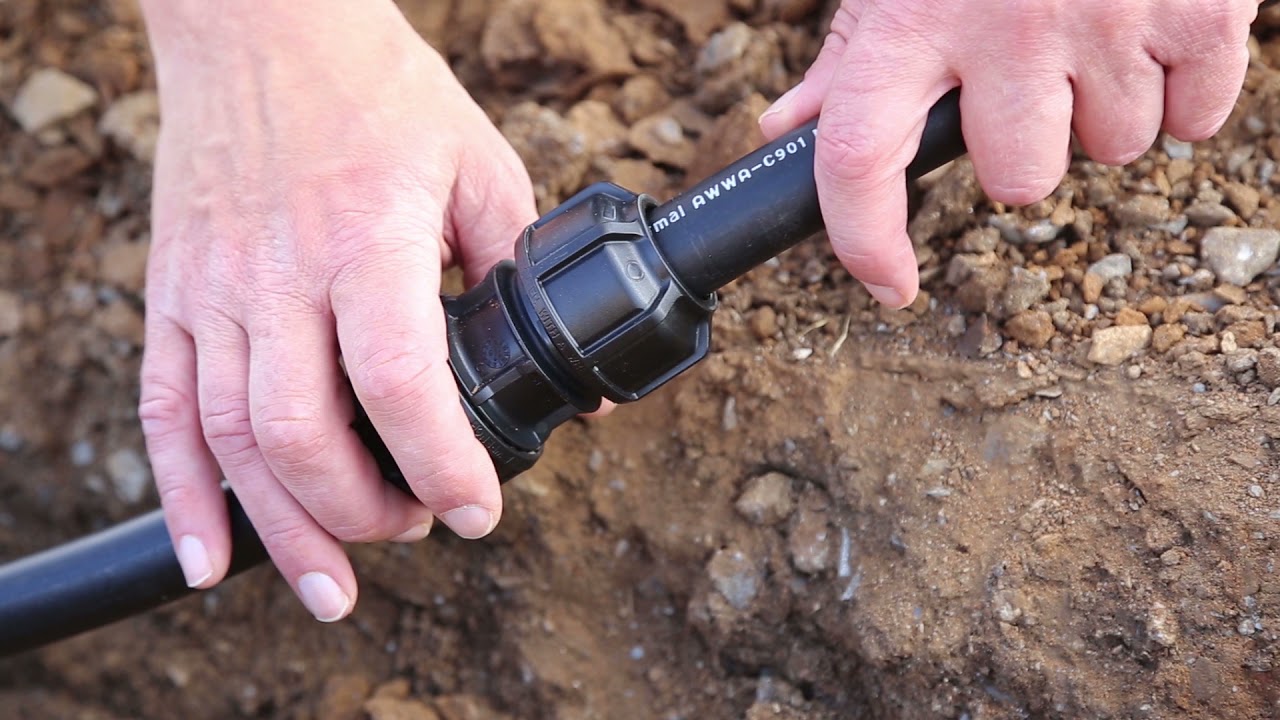 How to IPS OD pipe with Philmac poly fittings