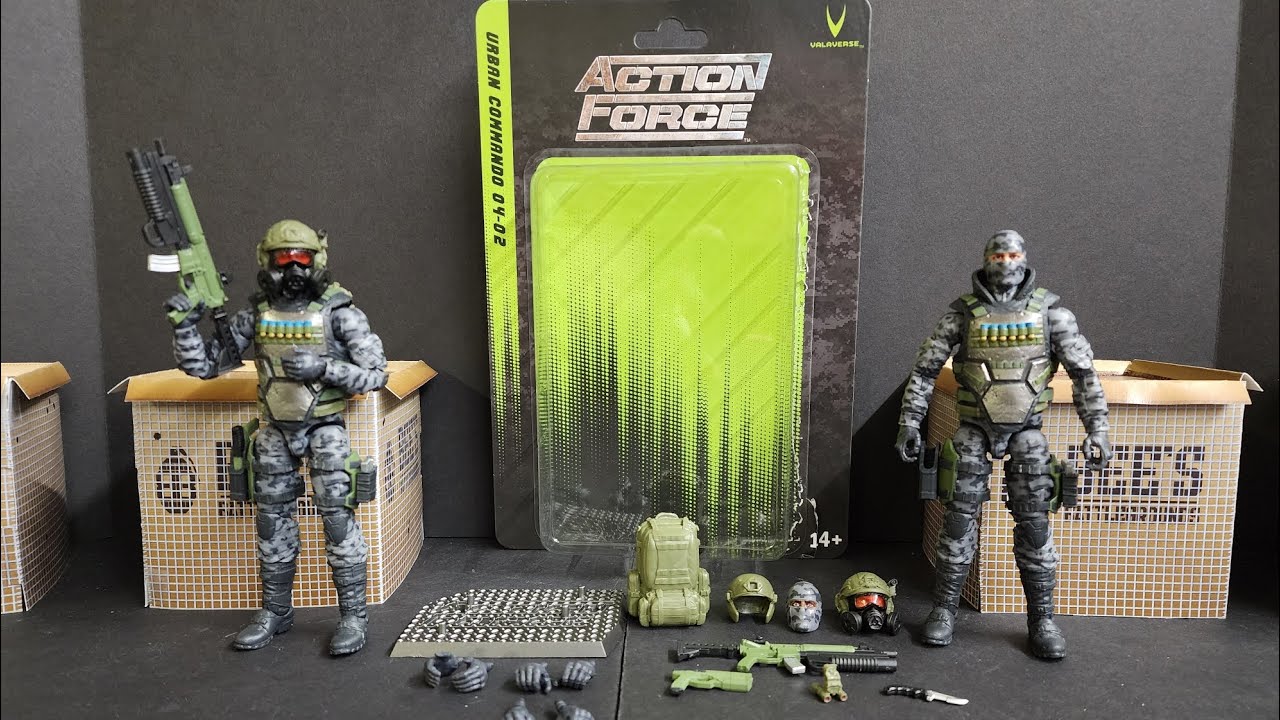 Valaverse Action Force Urban Commando