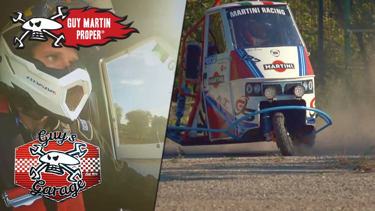 Guy's first race in a rocket Piaggio Ape | Guy Martin Proper