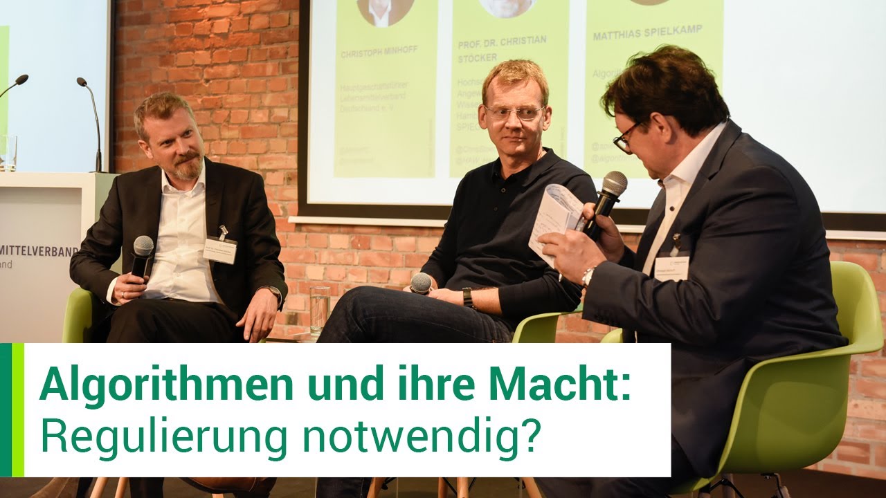 Algorithmen und ihre Macht: Regulierung notwendig? &ndash; Diskussion | 6. Mediendialog Lebensmittel