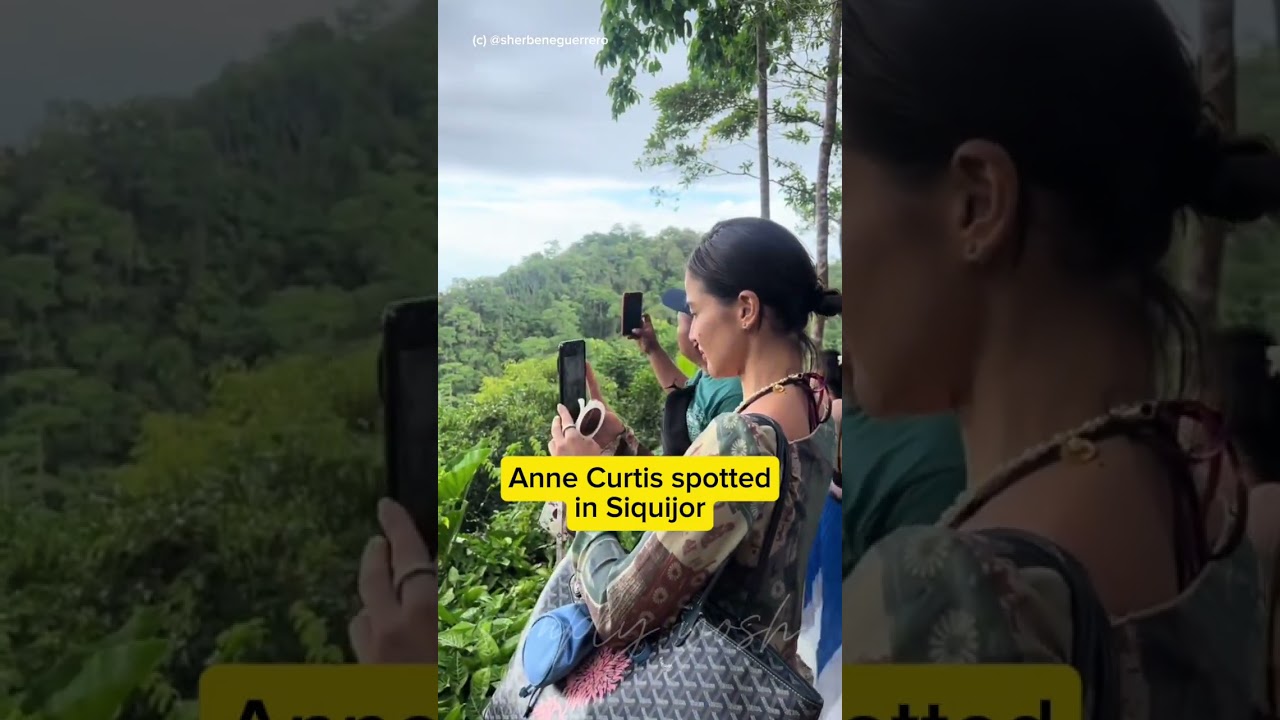 ANNE CURTIS SPOTTED IN SIQUIJOR VERY PRETTY IN PERSON ❤️ #annecurtis #filipinoactress