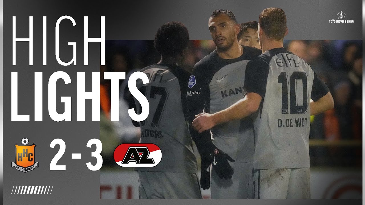 ⚽️ 𝑭𝒊𝒏𝒂𝒍 𝒈𝒂𝒎𝒆 𝒐𝒇 𝒕𝒉𝒆 𝒚𝒆𝒂𝒓 | Highlights HHC Hardenberg - AZ