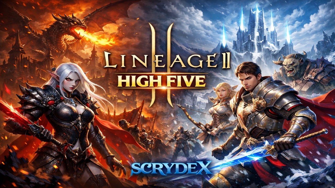 💥Lineage 2 Scryde Project X Hard Grinde👑